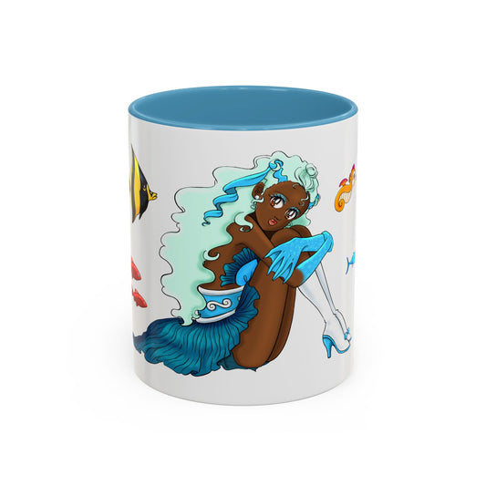 AMARA Coffee Mug | 11oz with Marine Life Design